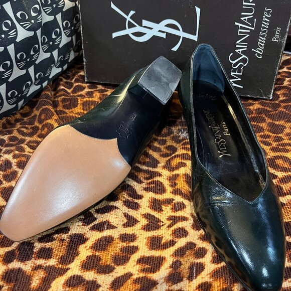 Vintage Yves Saint Laurent Shoes (NOS) - Picture 3 of 7